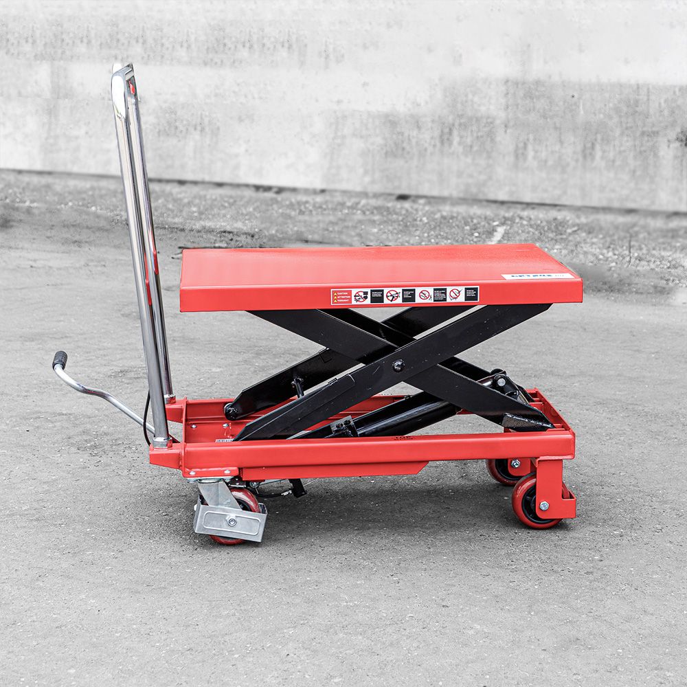 Гидравлический Подъемный Стол Передвижной OXF-80 OXLIFT 800 кг 1000 мм 1016х510х60 мм