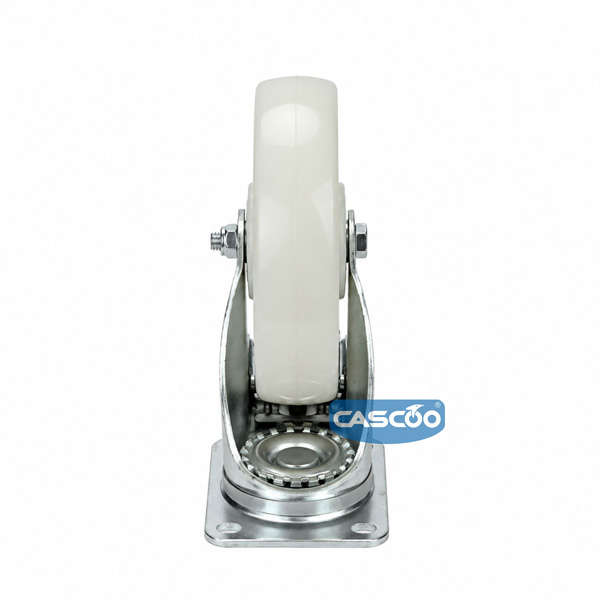 Колесо CASCOO поворотное с тормозом, (d=160мм, г/п=600кг) полиамид, Германия