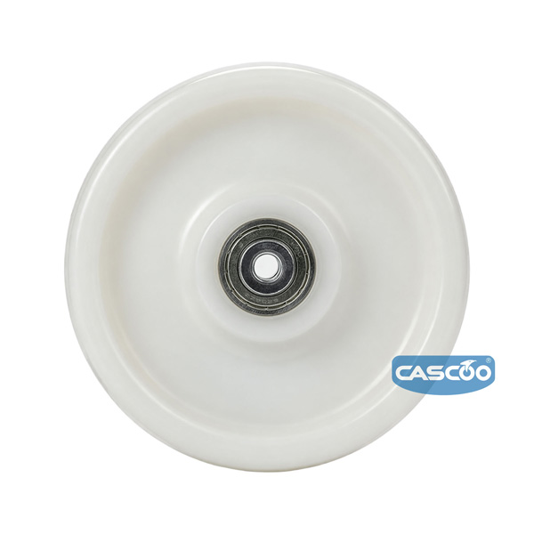 Колесо CASCOO под ось, (d=160мм, г/п=800кг) полиамид, Германия