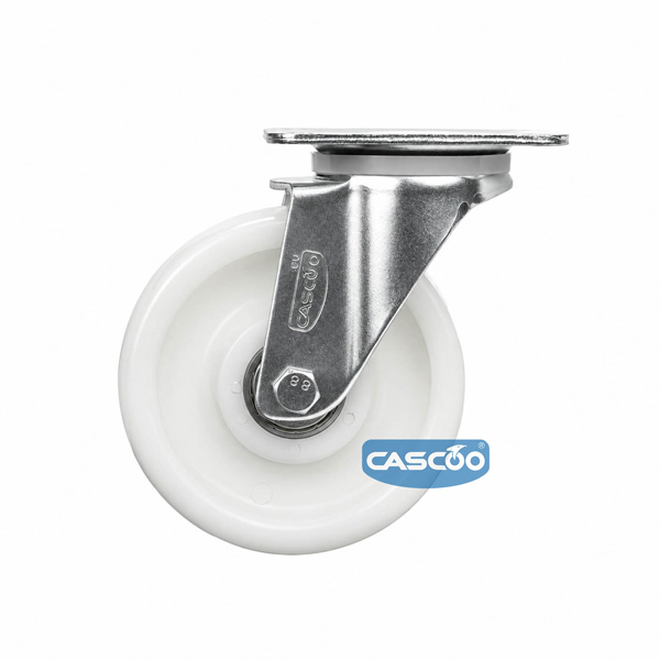 Колесо CASCOO поворотное, (d=160мм, г/п=600кг) полиамид, Германия
