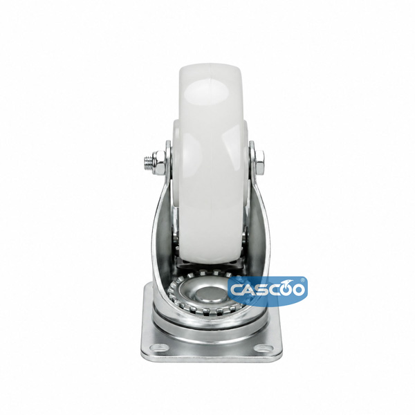 Колесо CASCOO поворотное с тормозом, (d=200мм, г/п=700кг) полиамид, Германия