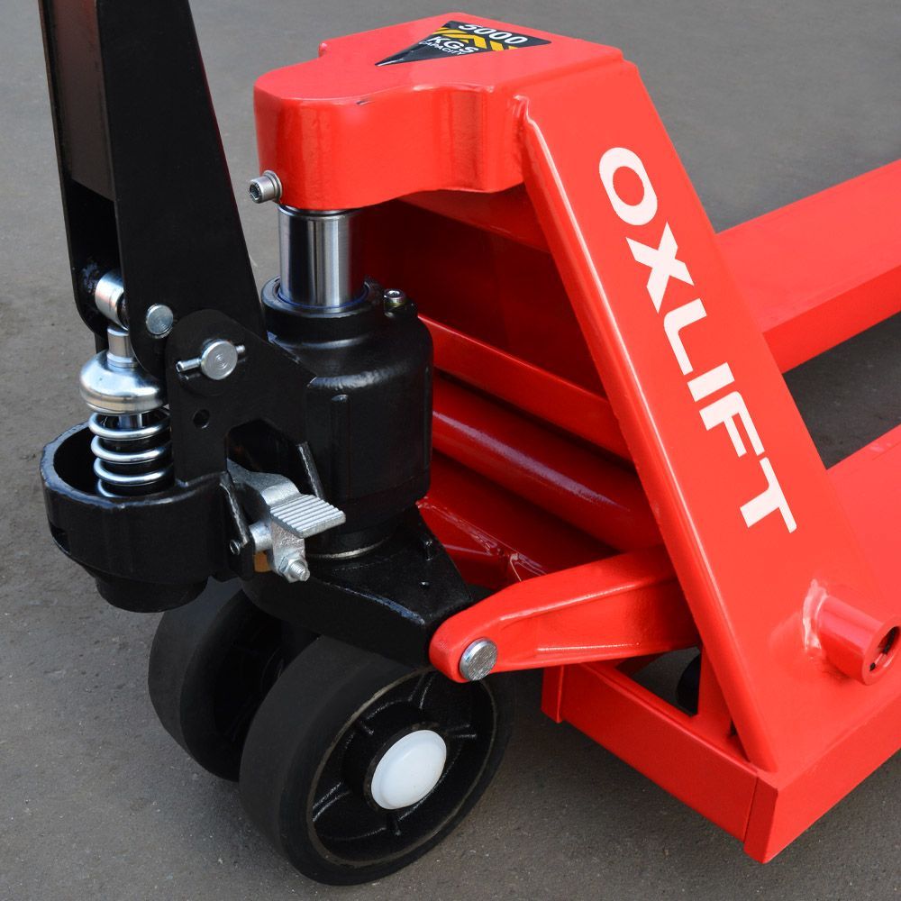Гидравлическая тележка удлиненная OX50-L1500 1500мм 5000 кг