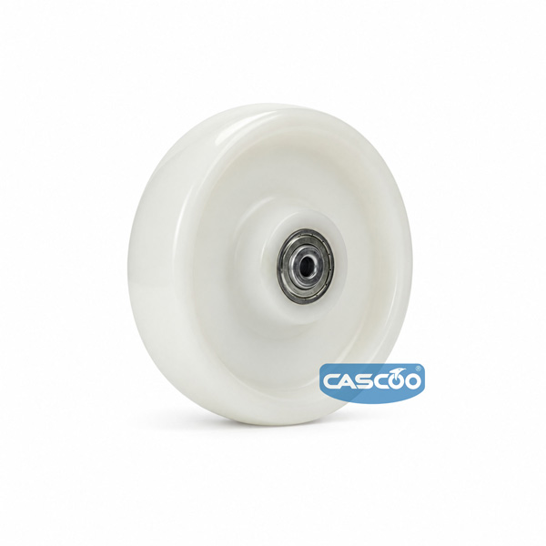 Колесо CASCOO под ось, (d=160мм, г/п=800кг) полиамид, Германия
