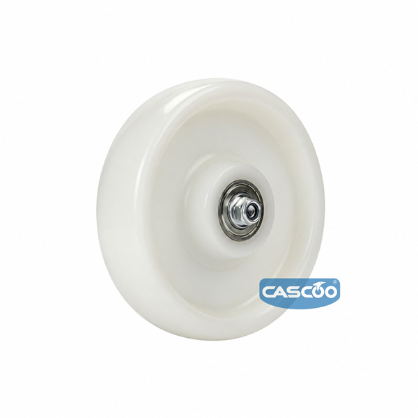 Колесо CASCOO под ось, (d=160мм, г/п=800кг) полиамид, Германия