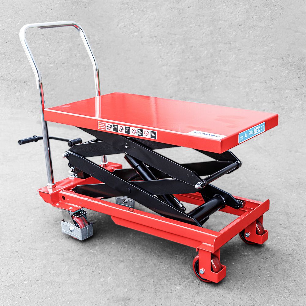 Гидравлический Подъемный Стол Передвижной OXLIFT OXFD-50 1500 мм 500 кг 905х500х50 мм