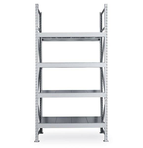 Полочный стеллаж СТ-051 1500x1050х2000h 4 яруса Цинк