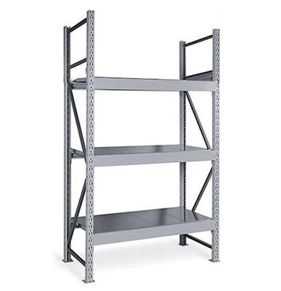Полочный стеллаж СТ-051 1800x850x2000h 3 яруса Цинк