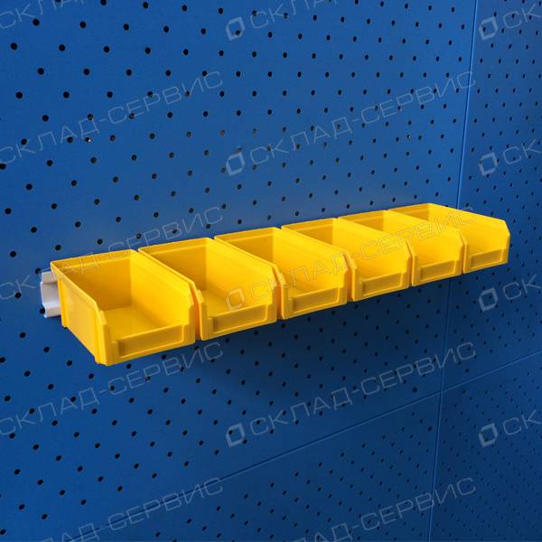 Ящик пластиковый желтый 102х171х75 V1