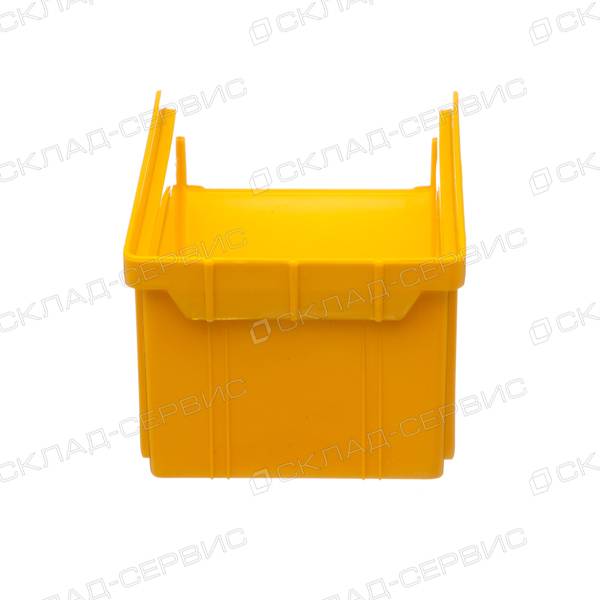 Ящик пластиковый желтый 102х171х75 V1