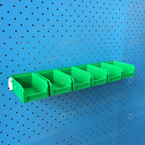 Ящик пластиковый зеленый 102х171х75 V1