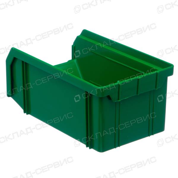 Ящик пластиковый зеленый 102х171х75 V1