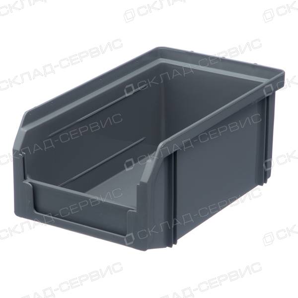 Ящик пластиковый серый 102х171х75 V1