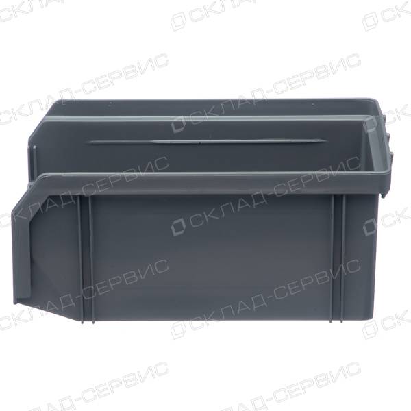 Ящик пластиковый серый 102х171х75 V1