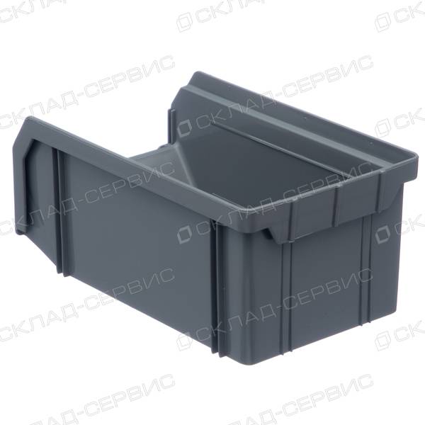 Ящик пластиковый серый 102х171х75 V1