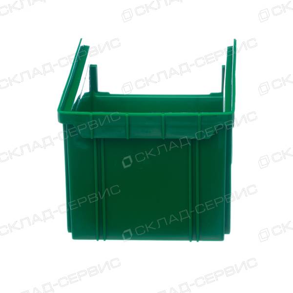 Ящик пластиковый зеленый 149х234х121 V2