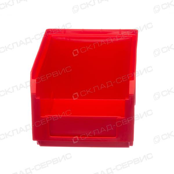 Ящик пластиковый красный 149х234х121 V2