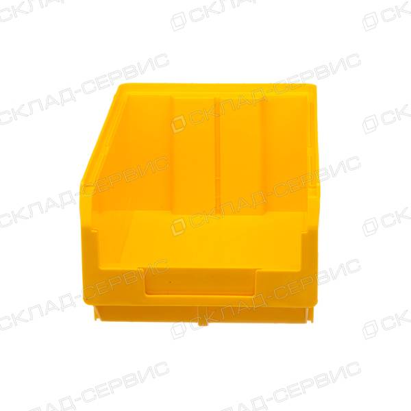 Ящик пластиковый желтый 207х341х143 V3