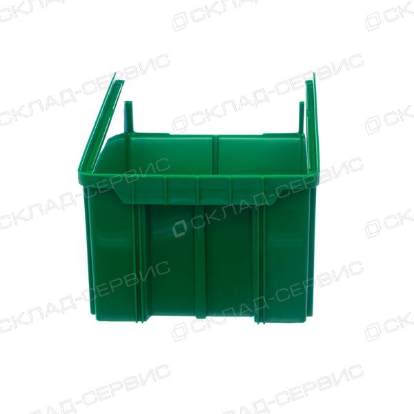 Ящик пластиковый зеленый 207х341х143 V3