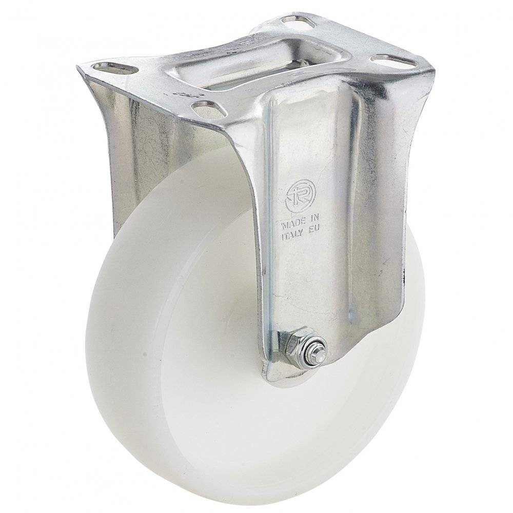 Колесо Tellure Rota 685106 фиксированное, (d=200мм, г/п=300кг) полиамид, Италия