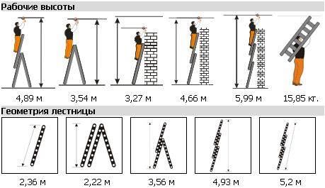 Трехсекционная лестница Классик ТЛ 3х8