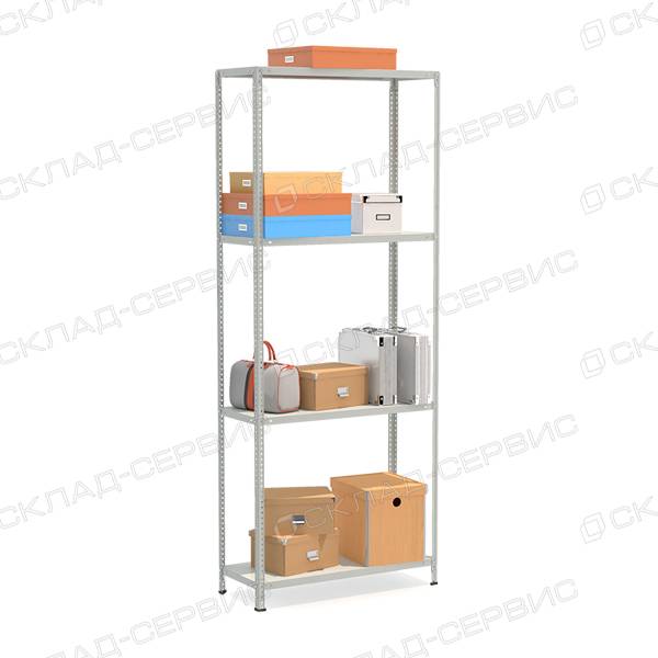 Стеллаж полочный СТФЛ 1000х300x2000h 4 полки