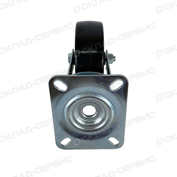 Колесо TSZ7 TSG 100/35 Р2 zinc поворотное (d=100мм, г/п=200кг), фенольная смола, Италия