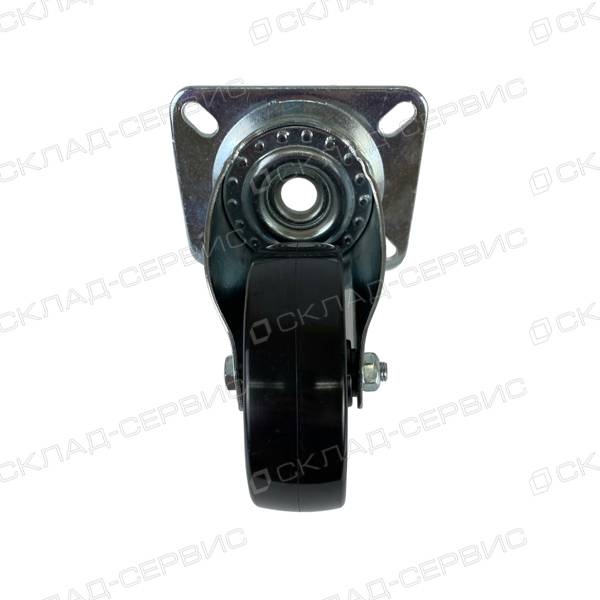 Колесо TSZ7 TSG 100/35 Р2 zinc поворотное (d=100мм, г/п=200кг), фенольная смола, Италия