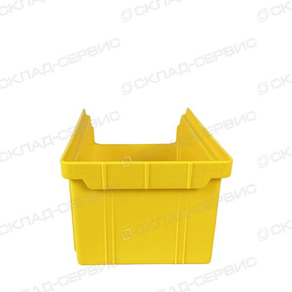 Ящик пластиковый ТехноТаргет, желтый, 102х171х75 B1